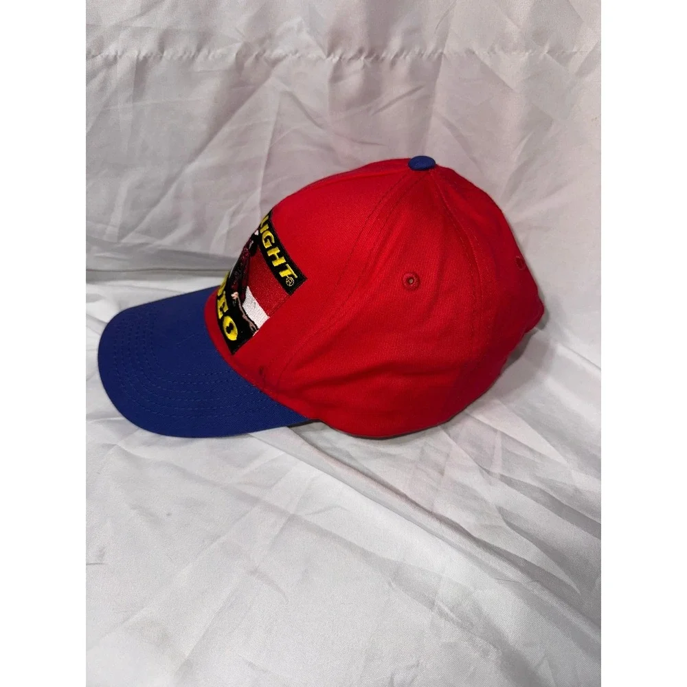 Bud Light Rodeo Hat Red Blue Snapback Baseball Cap Texas Flag Cowboy Graphic - Picture 2 of 4